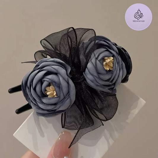 Korean Style Peony Flower Clip