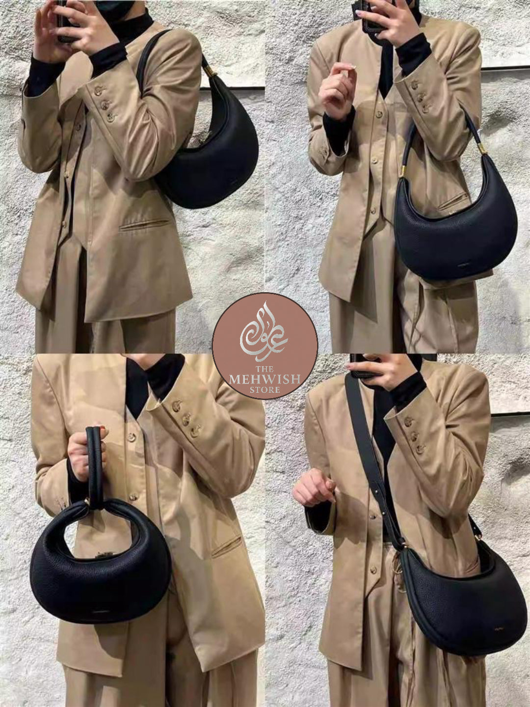 4in1 Moon Bag - Black